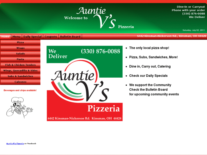 www.auntievspizzeria.com