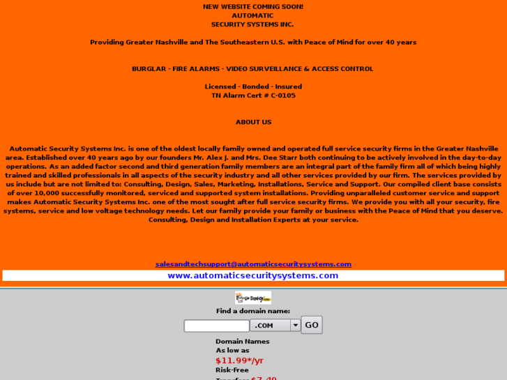 www.automaticsecuritysystems.com