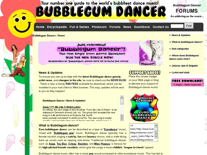 www.bubblegumdancer.com