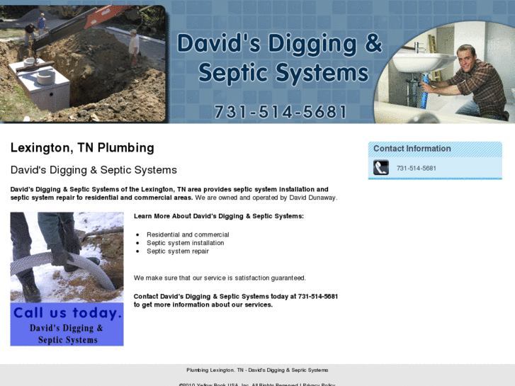 www.davidsdiggingandseptic.com