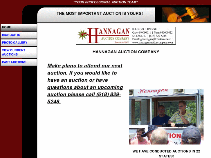 www.hannaganauctioncompany.com