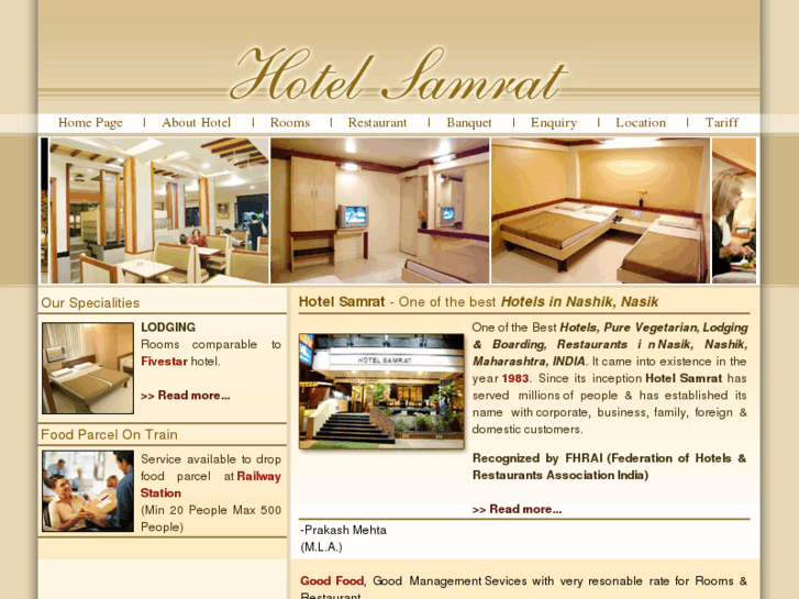 www.hotelsamratnasik.com