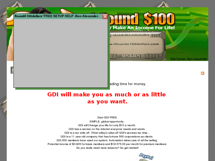 www.ifounda100dollars.com