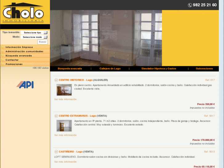 www.inmobiliariacholo.com