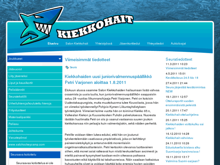 www.kiekkohait.fi