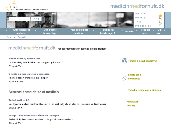 www.medicinmedfornuft.dk