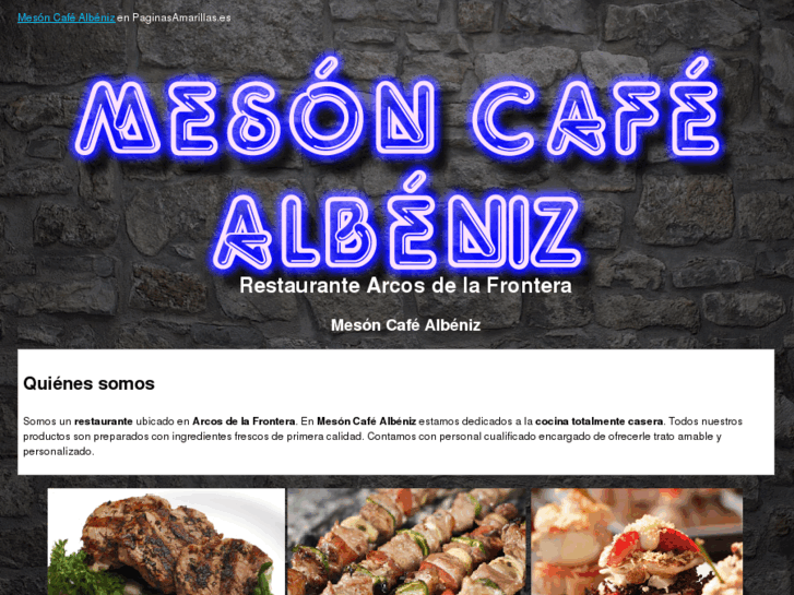 www.mesoncafealbeniz.es