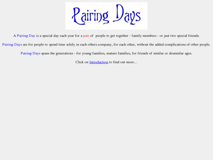 www.pairingdays.com