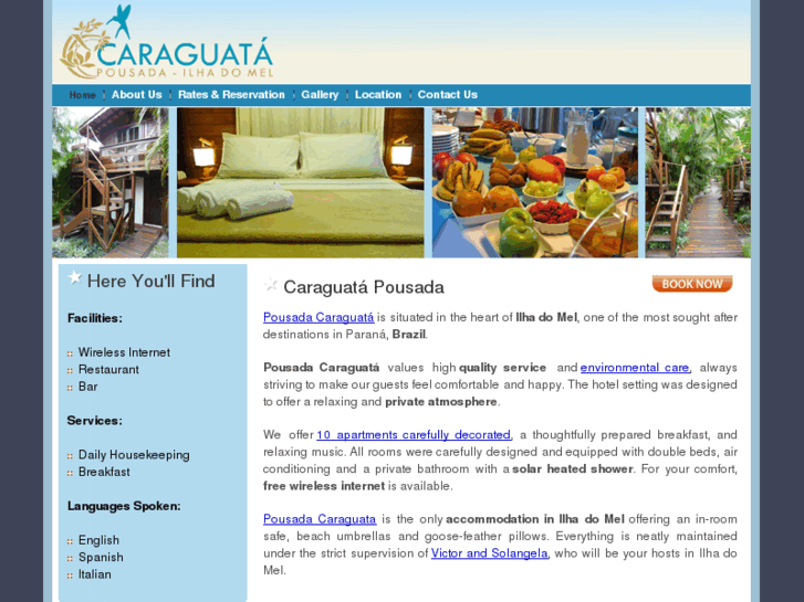 www.pousadacaraguatailhadomel.com