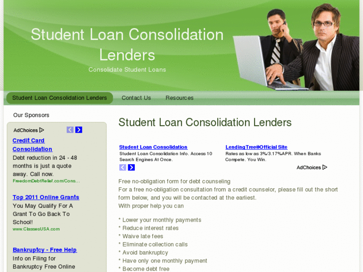 www.studentloanconsolidationlenders.com