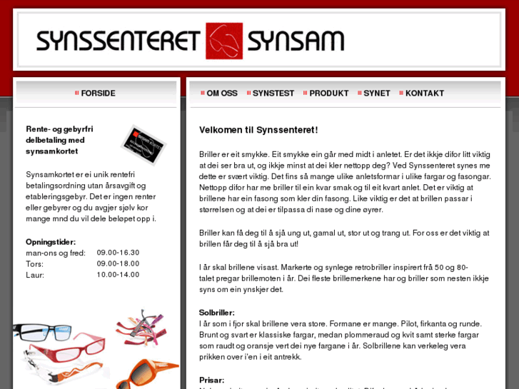 www.synssenteret.net