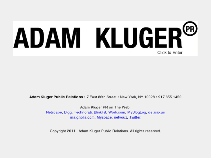 www.adamklugerpr.com