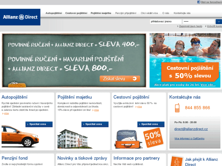 www.allianzdirect.cz