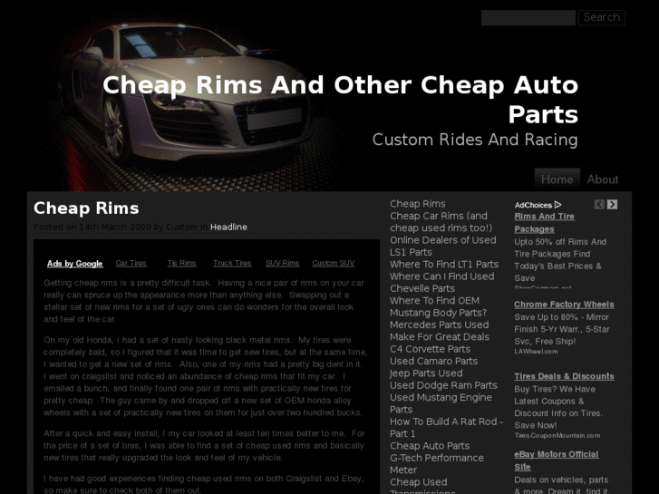 www.customridesandracing.com