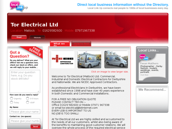 www.electricianderbyshire.com