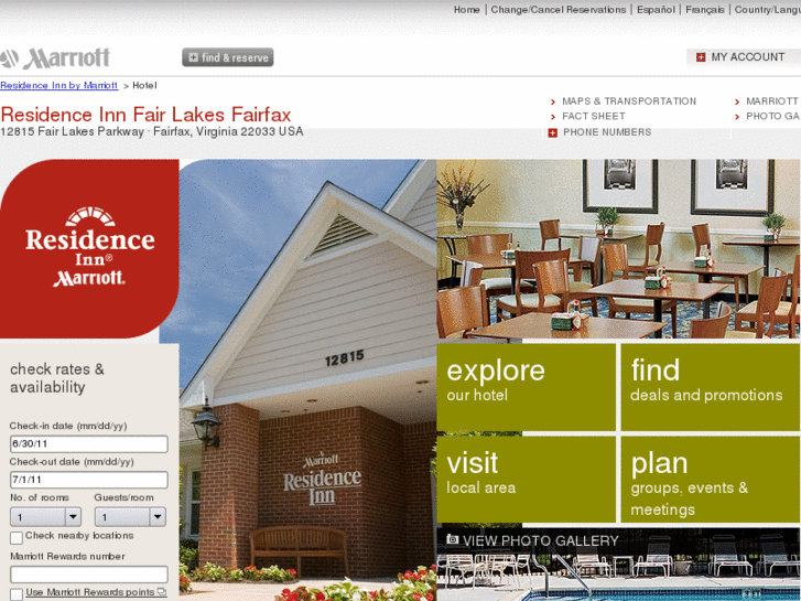 www.fairlakesresidenceinn.com