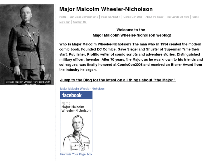 www.majormalcolmwheelernicholson.com