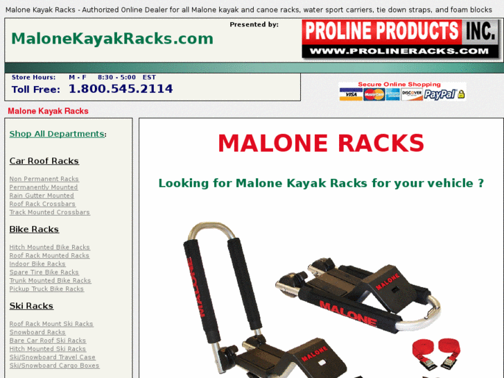 www.malonekayakracks.com