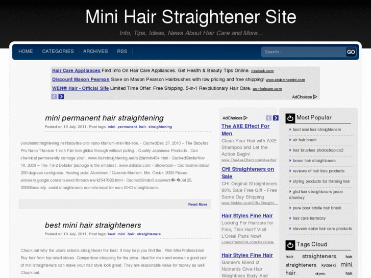 www.minihairstraightenerssite.com