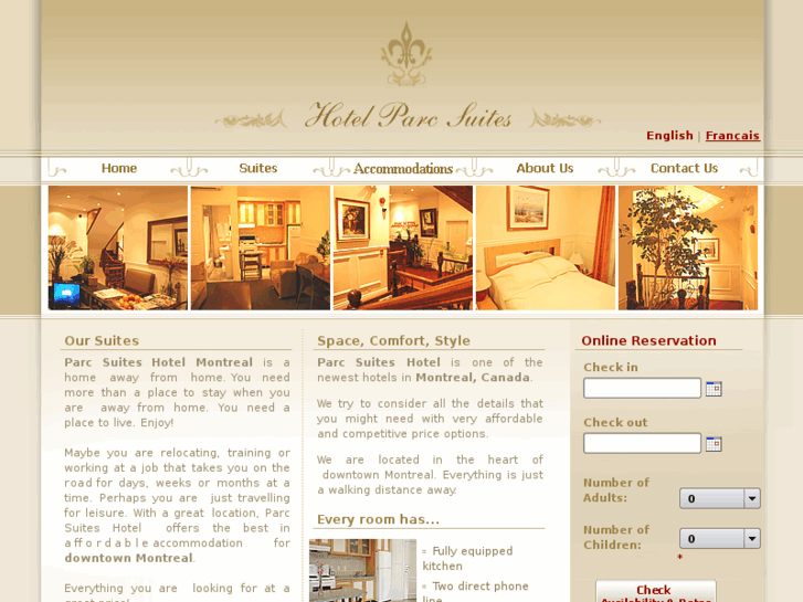 www.parcsuites.com