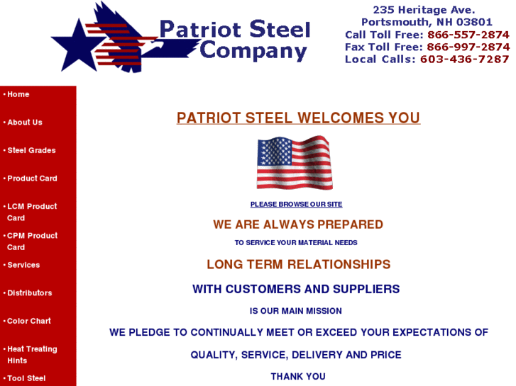 www.patriotsteelcompany.com