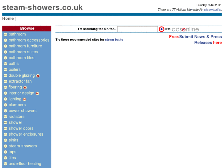 www.steam-showers.co.uk