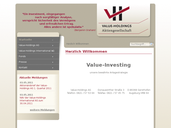 www.value-holdings.net