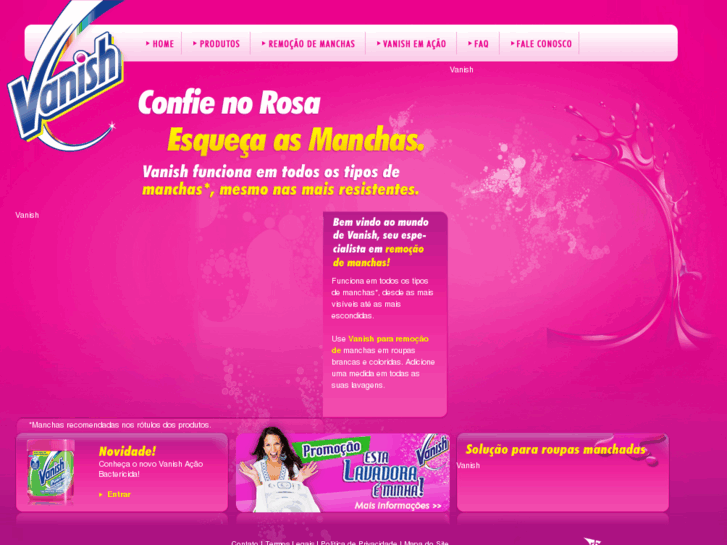 www.vanish.com.br