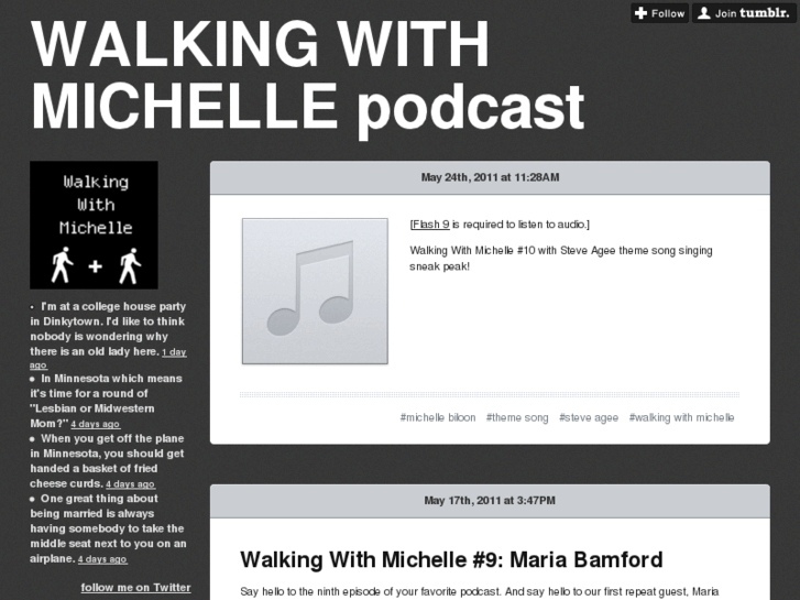 www.walkingwithmichelle.com