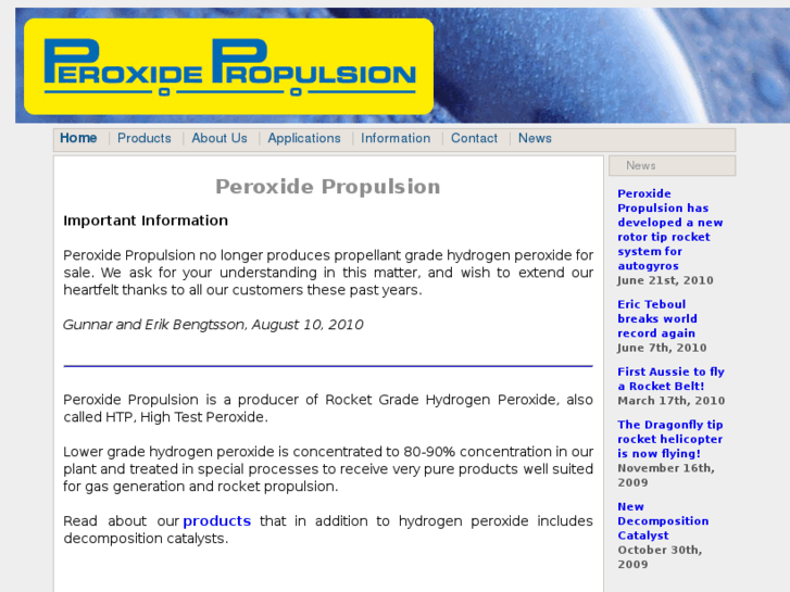 www.peroxidepropulsion.com