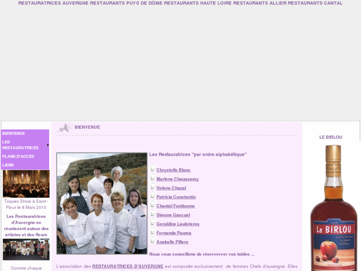 www.restauratrices-auvergne.com