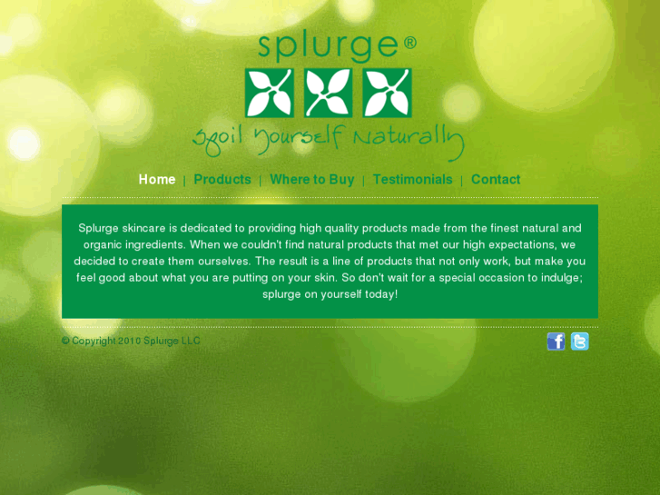 www.splurgeskincare.com