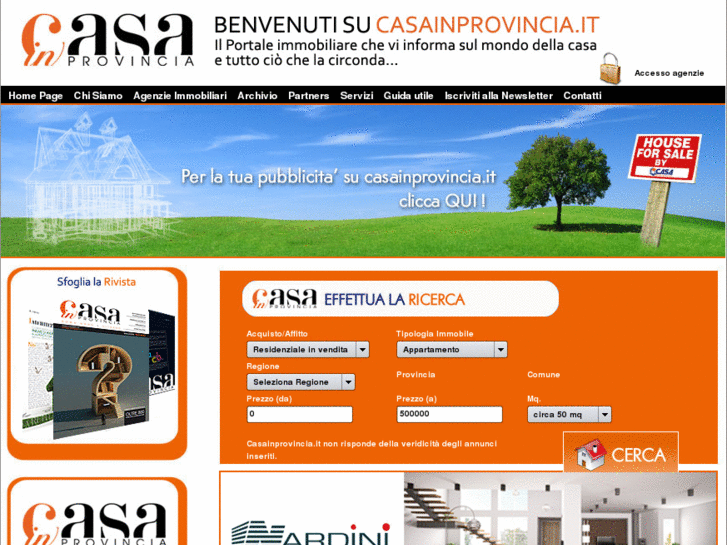 www.casainprovincia.it