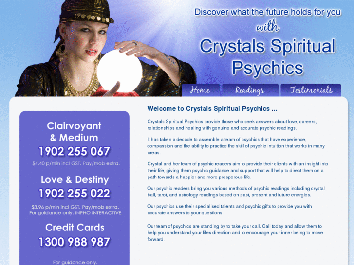 www.crystalsspiritualpsychics.com