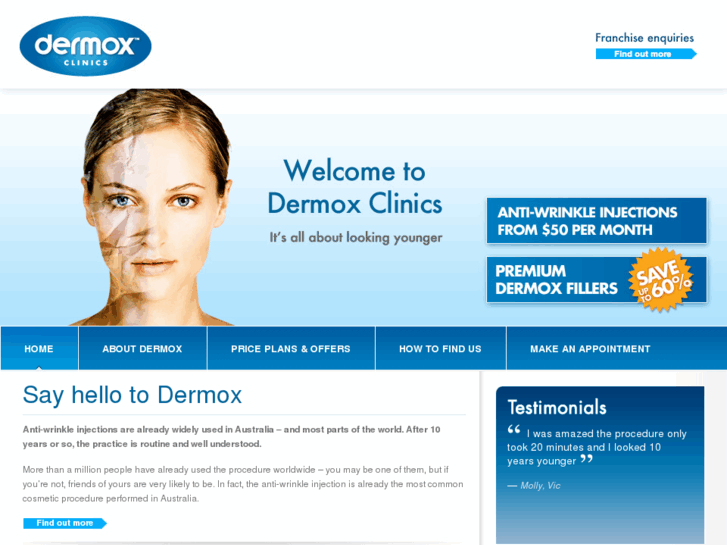 www.dermoxclinics.com