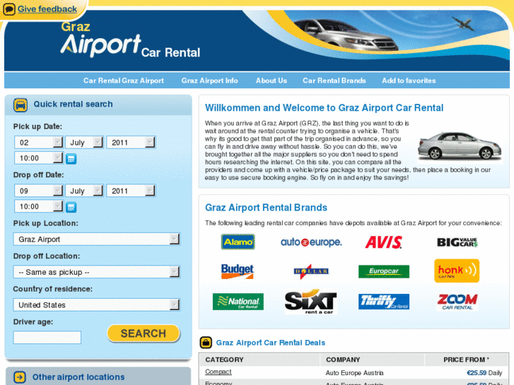 www.grazairportcarrental.net