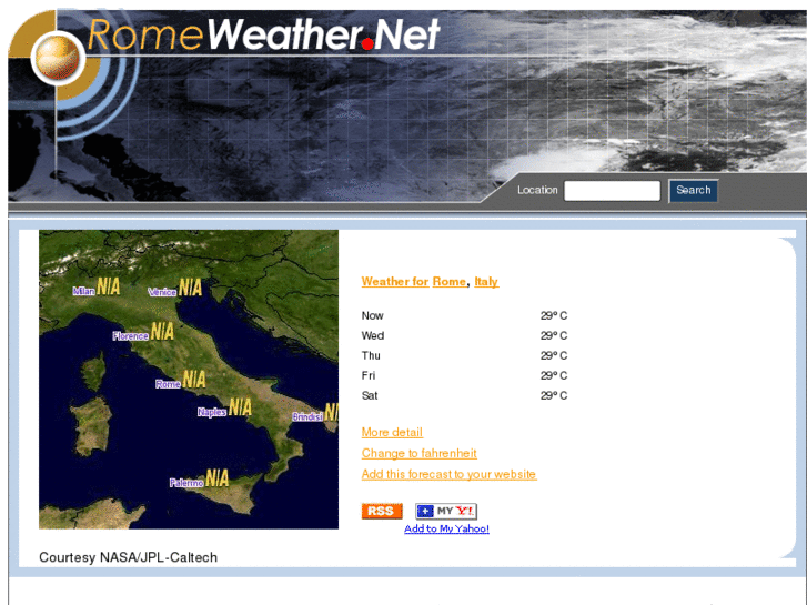 www.romeweather.net