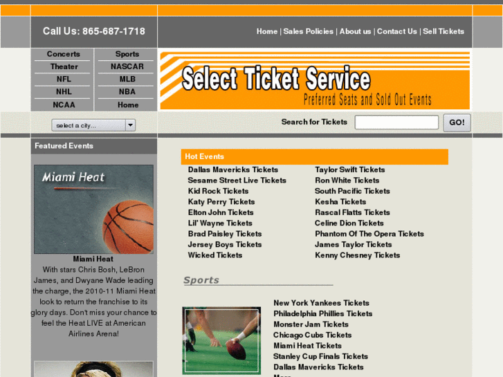 www.selectticketservice.com