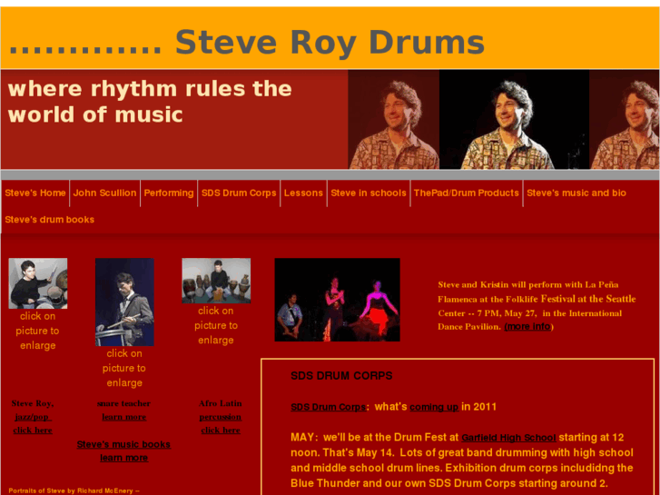 www.steveroydrumming.com