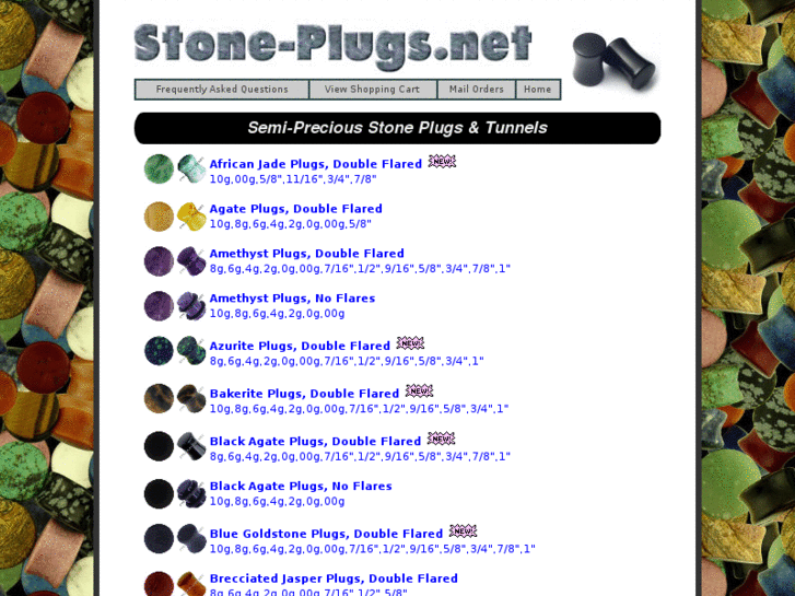 www.stone-plugs.net