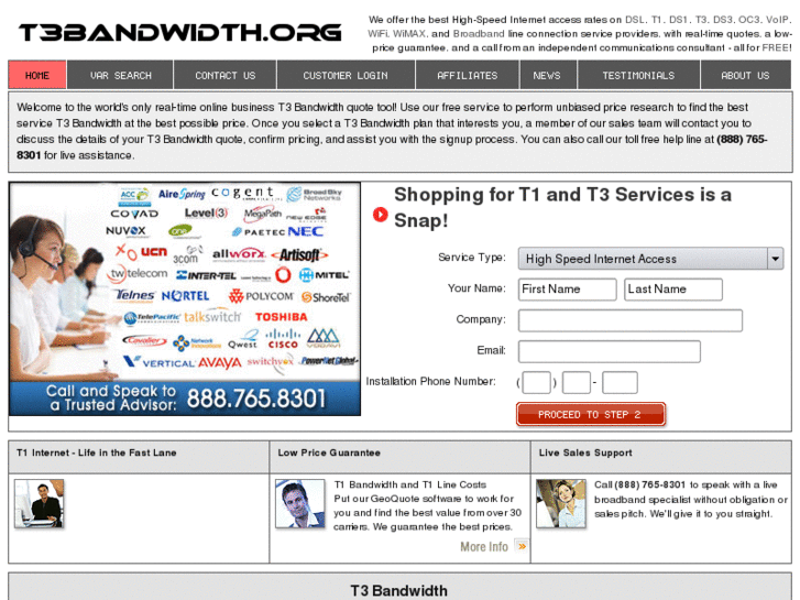 www.t3bandwidth.org