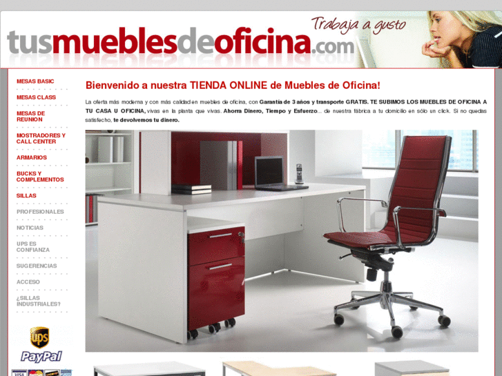 www.tusmueblesdeoficina.com