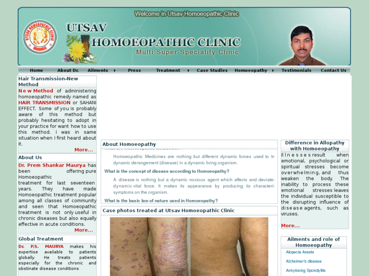 www.utsavhomoeopathic.com