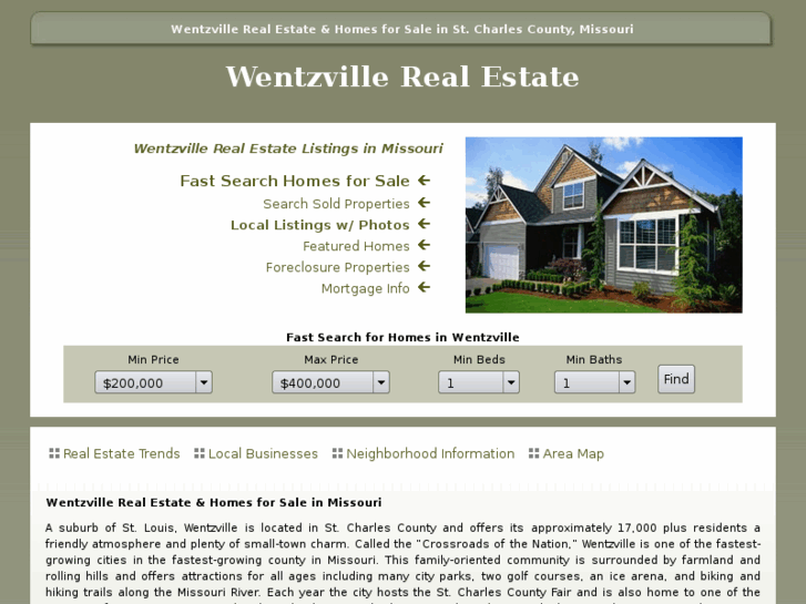 www.wentzville-realestate.com