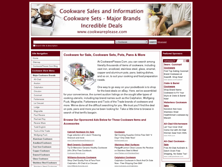 www.cookwareplease.com