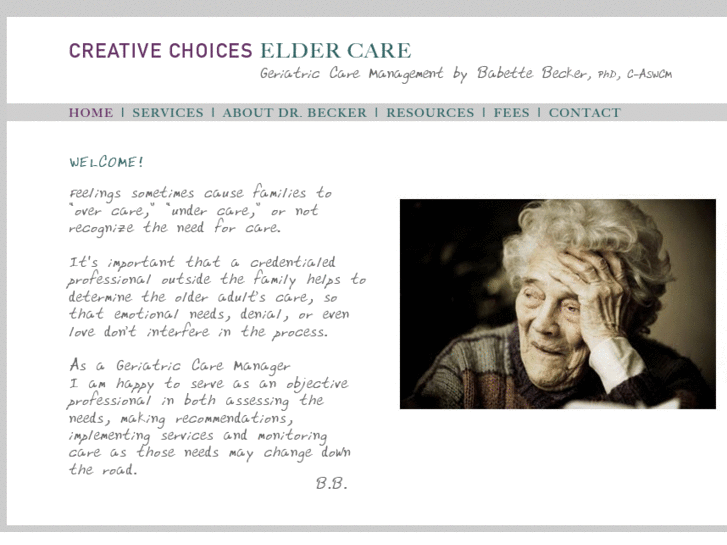 www.creativechoiceseldercare.com