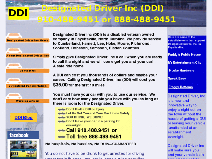 www.designateddriverinc.com