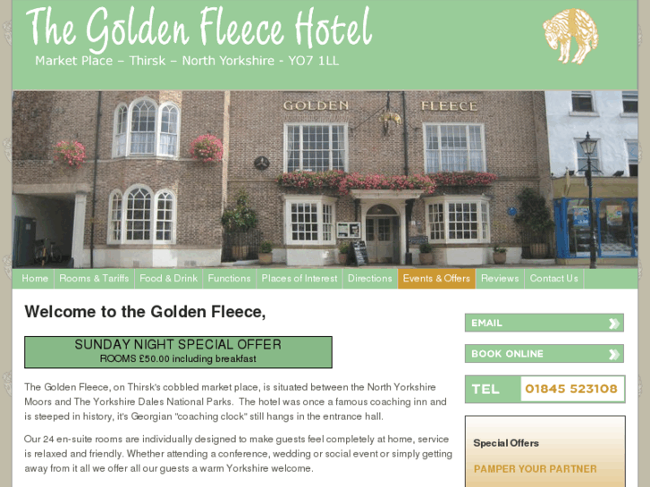 www.goldenfleecehotel.com