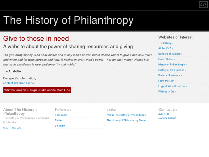 www.historyofphilanthropy.com