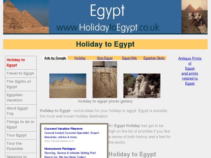 www.holidaytoegypt.co.uk